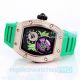 Replica Richard Mille RM 19 Tourbillon Fleur Rose Gold Bezel Watch (4)_th.jpg